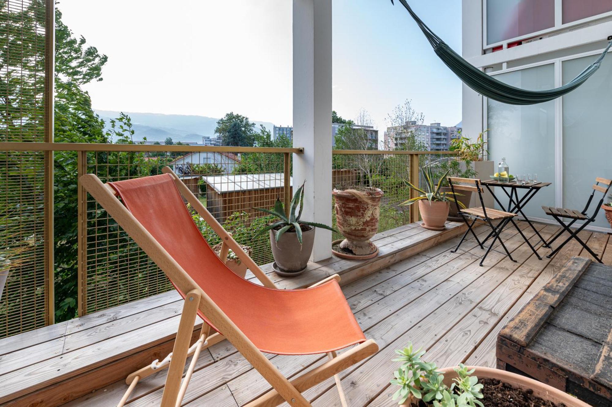 Calme Et Verdure: Vue Montagne - Terrasse - Wifi Гренобль Экстерьер фото